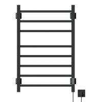 Полотенцесушитель MIXLINE FORTUNE  80х50 (таймер, 425 Вт, 8 перекладин) электрический ГРАФИТ