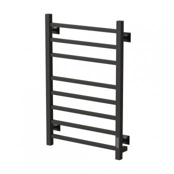 Полотенцесушитель MIXLINE FORTUNE  80х50 (таймер, 425 Вт, 8 перекладин) электрический ГРАФИТ