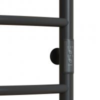 Полотенцесушитель MIXLINE CAPELLA  60х50 (таймер, 201 Вт, 4 перекладины) электрический ГРАФИТ