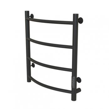 Полотенцесушитель MIXLINE CAPELLA  60х50 (таймер, 201 Вт, 4 перекладины) электрический ГРАФИТ