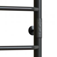 Полотенцесушитель MIXLINE MIRA  60х50 (таймер, 201 Вт, 4 перекладины) электрический ГРАФИТ