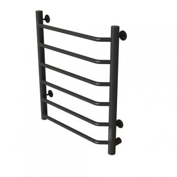 Полотенцесушитель MIXLINE MIRA  80х50 (таймер, 253 Вт, 6 перекладин) электрический ГРАФИТ