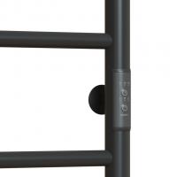 Полотенцесушитель MIXLINE VEGA  60х50 (таймер, 201 Вт, 4 перекладины) электрический ГРАФИТ