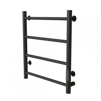 Полотенцесушитель MIXLINE VEGA  60х50 (таймер, 201 Вт, 4 перекладины) электрический ГРАФИТ