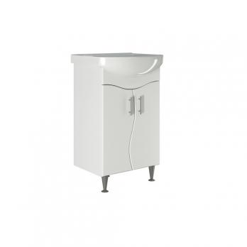 Тумба д/ванной "АНГАРА-50" под рак.Уют-50 (ROSA) (ПВХ) (разбор)