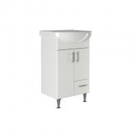 Тумба д/ванной "ВЕСТА-50" под рак.Уют-50 (ROSA) (ПВХ) (разбор)