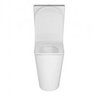 Унитаз-компакт анатомический WAVE SILUET Tornado3.0 гор,ниж,2-кн.арм,дюро,м/л,быстр,БЕЛЫЙ глянец