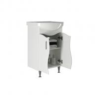 Тумба д/ванной "АНГАРА-50" под рак.Уют-50 (ROSA) (ПВХ)