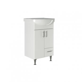 Тумба д/ванной "ВЕСТА-50" под рак.Уют-50 (ROSA) (ПВХ)
