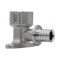 Уголок аксиальный 16 (2,2) х 1/2'' c внутренней резьбой с креплением VRT®