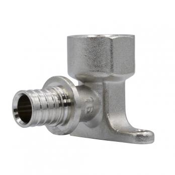 Уголок аксиальный 16 (2,2) х 1/2'' c внутренней резьбой с креплением VRT®