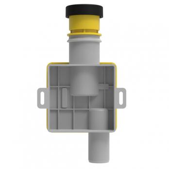 Сифон для кондиционеров встроенный с разрывом струи ТП-138Н Татполимер