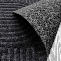 Коврик влаговпитывающий "Лабиринт" 50*100 см черный гранит, ворс 5мм