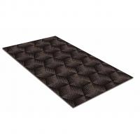 Коврик влаговпитывающий "Фокус" 50*100 см мокко, ворс 5мм