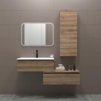 Зеркало MIXLINE "Колорит" ЭКОНОМ 500*600 (ШВ) сенсорный выкл, светодиодная подсветка, универс.крепеж