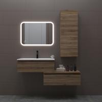 Зеркало MIXLINE "Колорит" ЭКОНОМ 500*700 (ШВ) сенсорный выкл, светодиодная подсветка, универс.крепеж