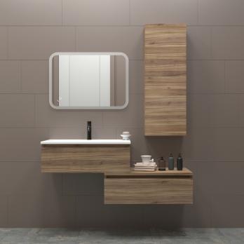 Зеркало MIXLINE "Колорит" ЭКОНОМ 500*700 (ШВ) сенсорный выкл, светодиодная подсветка, универс.крепеж