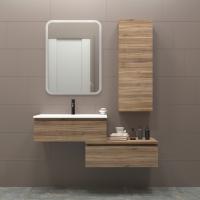 Зеркало MIXLINE "Колорит" ЭКОНОМ 600*800 (ШВ) сенсорный выкл, светодиодная подсветка, универс.крепеж