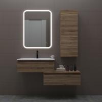 Зеркало MIXLINE "Колорит" ЭКОНОМ 600*800 (ШВ) сенсорный выкл, светодиодная подсветка, универс.крепеж