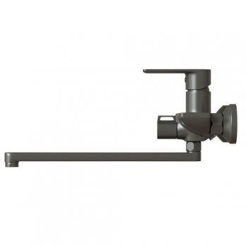 Смеситель для ванны и раковины 35k MIXLINE ML33-02GR "City Graphite" ГРАФИТ