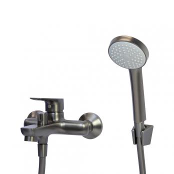 Смеситель для ванны 35k MIXLINE ML14-01GR ГРАФИТ