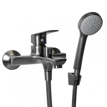 Смеситель для ванны 35k MIXLINE ML15-01GR ГРАФИТ