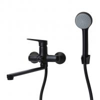 Смеситель для ванны и раковины 35k MIXLINE ML14-02BL ЧЕРНЫЙ