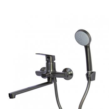 Смеситель для ванны и раковины 35k MIXLINE ML14-02GR ГРАФИТ