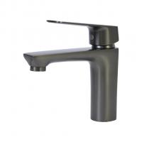 Смеситель для раковины 40k MIXLINE ML15-04GR б/отв п/гайку (без подводки) ГРАФИТ