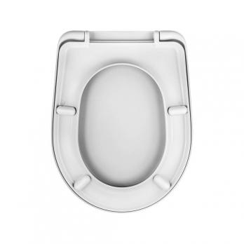 Сиденье д/унитаза  WAVE W-CS-5d дюропласт БЕЛЫЙ глянец (Анимо,Бриз,Корал, Виктория, Норд) 04