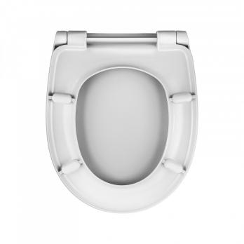 Сиденье д/унитаза  WAVE W-S-2d дюропласт БЕЛЫЙ глянец (Бореаль,Сенатор) 07