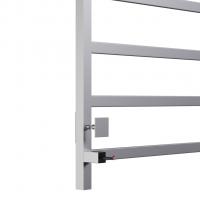 Полотенцесушитель MIXLINE FAVORITE  80х50 (таймер,481 Вт, 6 перекл+ПОЛКА) электрический МАТОВЫЙ ХРОМ