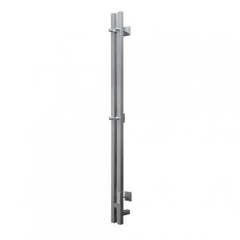 Полотенцесушитель MIXLINE MOON QUADRO MATT СHROME 120/10 (таймер,237 Вт) электрический