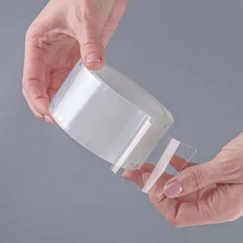 Лента бордюрная универсальная на акрил. основе AVIORA 0,5мм*50мм*5м ПРОЗРАЧНАЯ