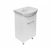 Тумба д/ванной "АлАн-45" белый  под ум. Уют-45