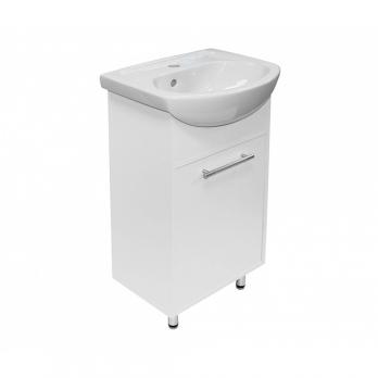 Тумба д/ванной "АлАн-45" белый  под ум. Уют-45