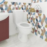 Унитаз-компакт "Литл"детский МС Инкоэр-Б1 (ниж.подв.,кос.вып,сид.б/крыш1кн бел.арм) КЕРАМИН