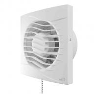 Вентилятор вытяжной  REST 5S C D125 с обратным клапаном,антимоскит сеткой и тяговым выключателем ERA