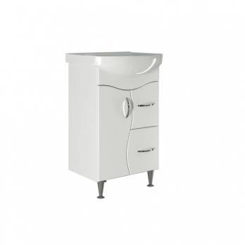 Тумба д/ванной "КЛАССИК-50" под рак.Уют-50 (ROSA) (ПВХ) (разбор)