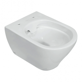 Унитаз подвесной "Breeze" безободковый (сид. дюро м/лифт, clip up) (Sanita Luxe)