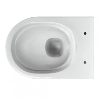 Унитаз подвесной "Art" безободковый (сид. дюро м/лифт slim, clip up) (Sanita Luxe)