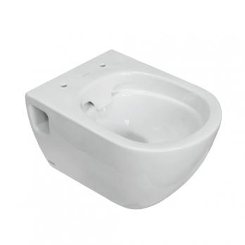 Унитаз подвесной "Art" безободковый (сид. дюро м/лифт slim, clip up) (Sanita Luxe)