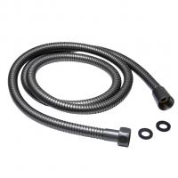 Шланг душевой 150 см имп/кон, EPDM, нерж.сталь ГРАФИТ  MIXLINE MIX-2-150 (коробка)