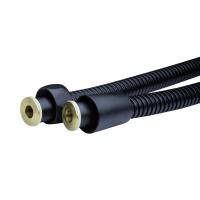 Шланг душевой 175 см имп/кон, EPDM, нерж.сталь ЧЕРНЫЙ МАТОВЫЙ  MIXLINE MIX-2-175 (коробка)