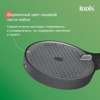 Лейка для душа IDDIS AIG4FB0i18 "Aiger" D120мм, 4 режима, ЧЕРНЫЙ матовый, коробка