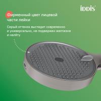 Лейка для душа IDDIS AIG4FG0i18 "Aiger" D120мм, 4 режима, ГРАФИТ матовый, коробка