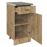 Стол разделочный 40 вотан (1 ящик) столешница бетон