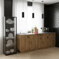 Стол разделочный 40 вотан (4 ящика) столешница бетон