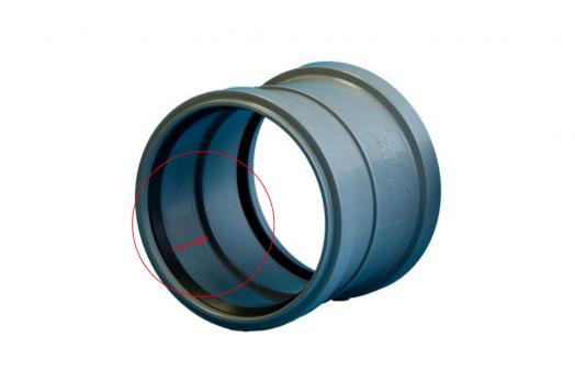 32 муфта двухраструбная ПП ПОЛИТЭК