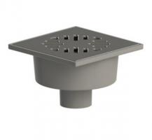 50 трап с вертик. спуском  ПП решетка 150*150 нерж. сталь ТП 102.50-150VSHs ТАТПОЛИМЕР